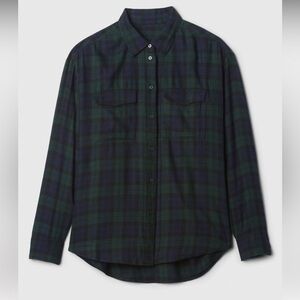 Gap Oversized Women’s Plaid T-shirt